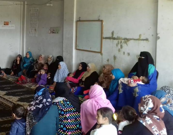 جمعية المرأة العاملة الفلسطينية للتنمية تنفذ ورشة حول الخلافات الزوجية 
